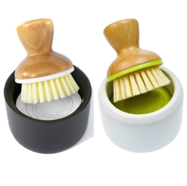 Full Circle Bamboo and Green Bubble Up Replacement Dish Brush